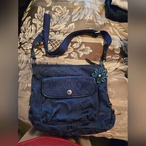 Blue Coach purse